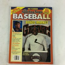 May 1993 Sporting News Magazine Bonds Market San Francisco Welcomes Barry Bonds - £8.64 GBP