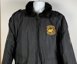 Duty Pro Lions Gate Security Jacket Black Mens Size 2XL Quilted Lining P... - $59.35
