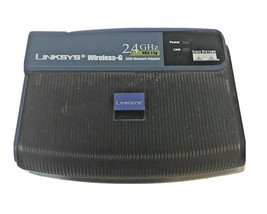 Cisco Linksys Wireless-G USB 2.4 GHz Wireless Network Adapter WUSB54G 80... - £5.42 GBP