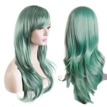 Long Wavy Curly Hair Cosplay Wig &amp; Wig Cap - £27.02 GBP