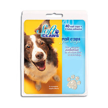Soft Claws Nail Caps for Dogs Natural Large - 1 count Soft Claws Nail Caps for D - £20.05 GBP