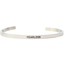 Fearless Cuff Bangle Bracelet - £7.63 GBP