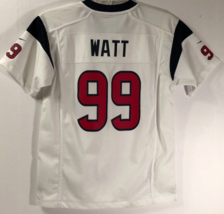 $24.99 J.J. Watt #99 Houston Texans NFL AFC Boys White Red Nike Jersey M - £25.01 GBP