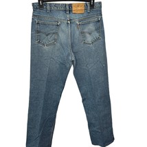 Vintage Levi&#39;s Orange Tab Mens Jeans 509 36x28.5&quot; Faded/Broken In/Hemmed - £39.40 GBP