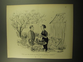 1960 Cartoon by James Stevenson - The state the world&#39;s in, Polly - £11.94 GBP