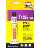 FIX ALL fLeXibLe ADHESIVE Clear Contact Cement rubber shoe vinyl leather... - $355.19 MXN