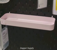 Ikea Skadis Pegboard Shelf Pink Container New  11.5&quot; x 4.5&quot;  - $16.82