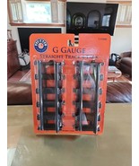 Lionel 7-11039 G Gauge Black Plastic Straight Tracks (Pack of 4) NEW SEA... - €16,58 EUR