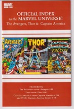 Avengers Thor Capt America Official Index Marvel Universe #3 (Marvel 2010) - £2.96 GBP