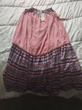 Q &amp; A XS Pink Skirt Long - £55.82 GBP