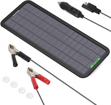 12 Volt Solar Battery Maintainer Waterproof Car RV Charger Tender Trickl... - $34.99
