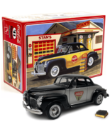 AMT Coca-Cola &#39;41 Plymouth Coupe with 4 Bottle Crates 1:25 Scale Model K... - £18.17 GBP