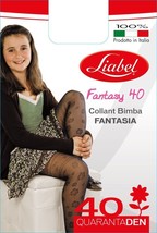 Tights Den 40 Money Fantasy From Baby Girl IN Nylon LIABEL 4030 Girl - £1.62 GBP