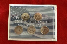 Set Of 5 Carded "First State Quarters of The United States" 2005 - $16.63
