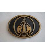 Ram Oil Tools Solid Bronze Belt Buckle - Dyna Buckle Provo Utah 3.5x2.5 - €25,48 EUR