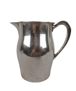 Vintage Mid-Century Silverplate Water Cocktail Pitcher, Minimalist Simpl... - $367.78 MXN