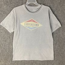 Blue 84 T-Shirt Men&#39;s Large 100% Cotton Short Sleeve Adults Gray - $16.73 CAD