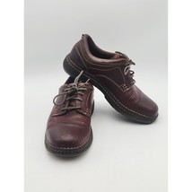 STREETCARS Brown Leather Men&#39;s Size 9 Casual Comfort Arch Support SHOES - $21.99