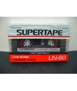 Realistic Supertape Low Noise Standard Ferric LN-60 Blank Tape Brand New... - $96.91 MXN