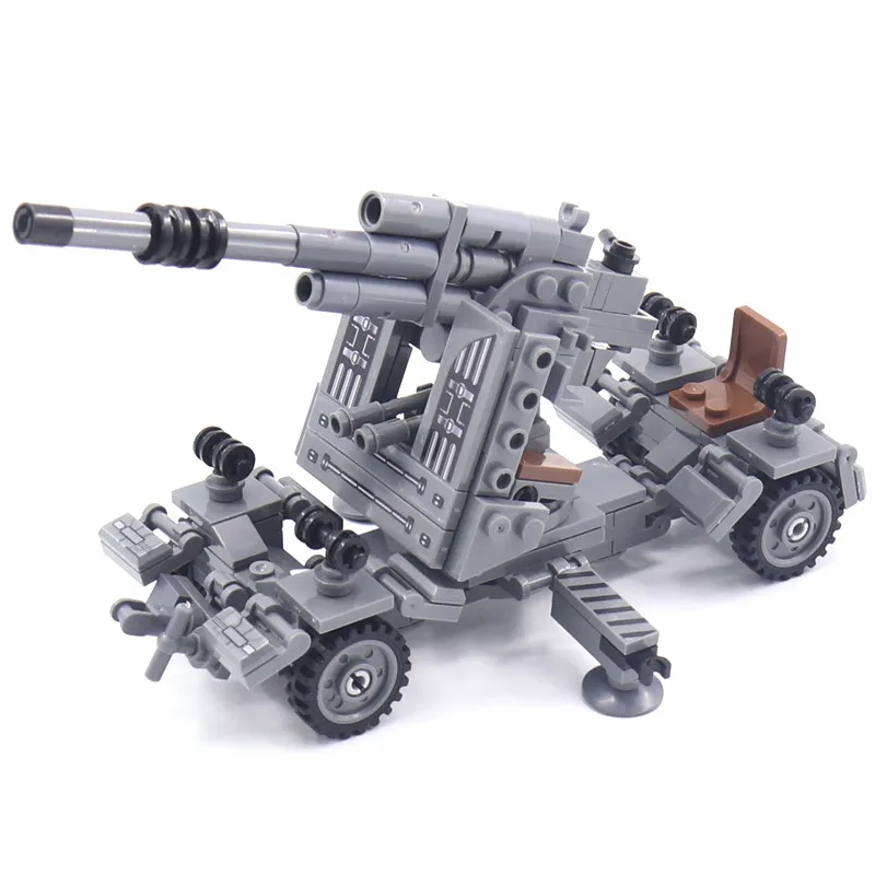 Ti aircraft gun tank war military city vehicle car building blocks classic model bricks thumb200