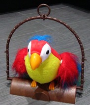 1991 GEMMY Pete the RePeat Talking Parrot Complete Working VINTAGE - £31.69 GBP