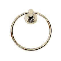 Signature Hardware 483949 Lexia Wall Mounted Towel Ring - Polished Nickel - $32.90