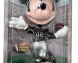Raiders Football Disney Quarterback Mickey Mouse Hand-Painted Bobblehead - £55.37 GBP