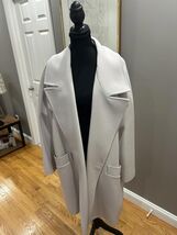 HISO Canada oversized wool coat with magnetic closure - $346.50