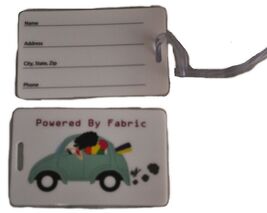 Powered By Fabric Luggage Tag FF705 - $4.95