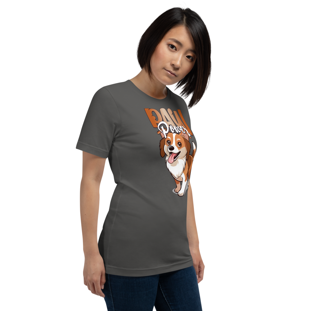 Unisex T-Shirt – Paw Power Asphalt Item image 9