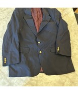 Tailored in the U.S.A. 100% Pure Wool Black Blazer - $31.28