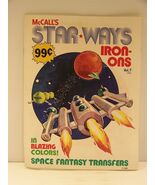 VINTAGE McCALL&#39;S STAR WAYS IRON ONS VOL. 7 1978 COLOR SPACE FANTASY TRAN... - $333.46 MXN
