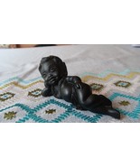 Vintage Lava Art By Joe Hawaii Pin Up Girl Statue 5.25&quot; - £75.00 GBP