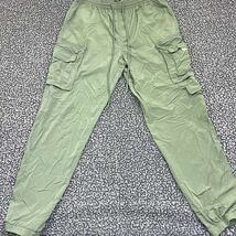 Standard Cloth Jogger Pants Men Extra Large Green Cargo Drawstring 34x31 - €24,79 EUR