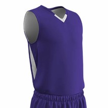 MNA-1118949 Champro Adult Pivot Reverse Basketball Jersey Purple Wht 2XL - £16.53 GBP