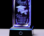 Graduation Gifts for Her Him 2024 Unique, 3D Layser Engraved Class of 20... - £37.34 GBP