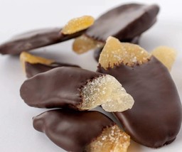 Andy Anand Tasty Belgian Dark Chocolate Ginger Half Dipped - 1 lbs - £31.25 GBP