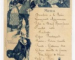 Benedictine, La Grande Liquor Francaise Restaurant Menu Card Cyrano de B... - $13.86
