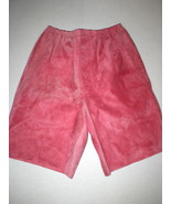 WOW New Womens 2 NWT Italy Designer Marni Shorts 38 Pink Rouge Red Leath... - £1,779.77 GBP