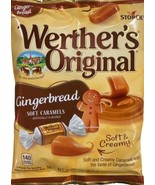 1-2.22oz Pk WERTHER&#39;S Original GINGERBREAD Soft Caramels LMTD EDIT Holid... - €6,75 EUR