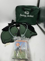 Swing Jacket Golf Swing Training Aid Pracice with Case and 2 DVD&#39;s - $33.30