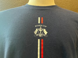 Vintage 90&#39;s Ryder Cup Golf Blue T-shirt size XXL - £31.14 GBP