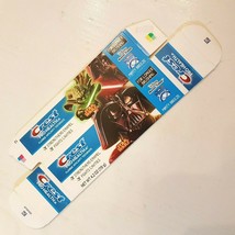 Star Wars Crest Pro-Health Toothpaste Empty Box 2015 Yoda Darth Vader - £4.74 GBP