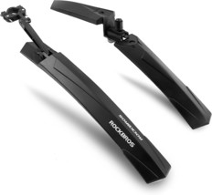 Adjustable Front And Rear Bicycle Fenders With Mtb Mud Guards And Cycling Splash - £32.65 GBP