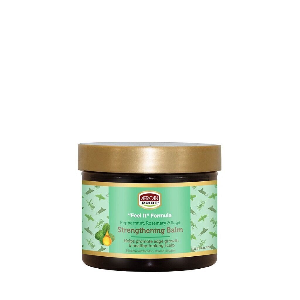 AFRICAN PRIDE PEPPERMINT, ROSEMARY, &amp; SAGE STRENGTHENING BALM 4 fl oz - $8.59
