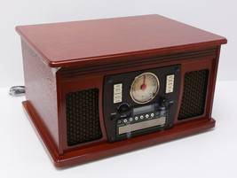 Victrola Navigator VTA-600B MH 8-in-1 Classic Bluetooth Record Player very good image 5