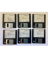 Microsoft Windows 3.1 on 3.5 inch floppy disks - 6 disk set - See Photos - $15.83