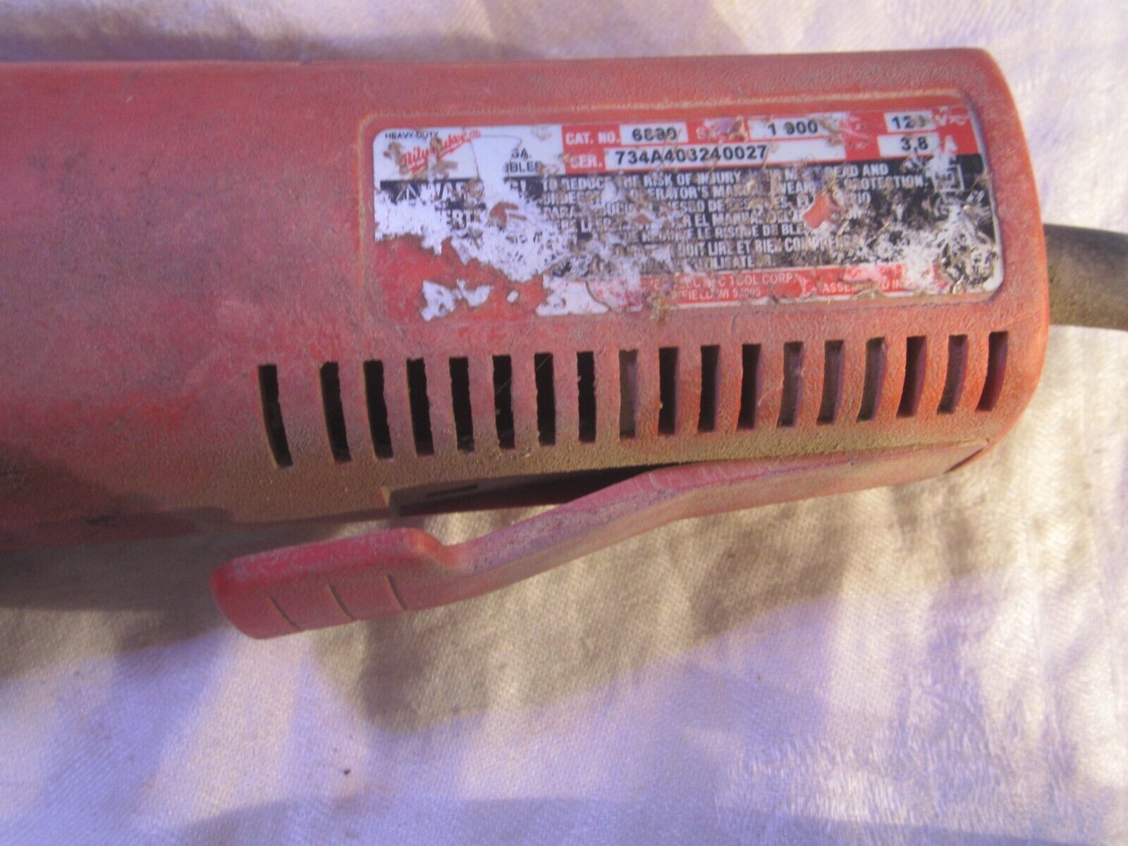 Milwaukee 16 Gauge HEAVY DUTY Nibbler SHEET METAL 6890 CORDED W/BOX