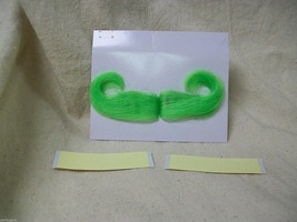 Green Irish Eyebrows Wonderland Mad Hatter Brows Leprechaun Radioactive ... - $9.95