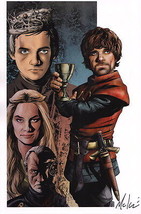 Mike McKone SIGNED Art Print Game of Thrones Peter Dinklage Tyrion Lannister - £23.36 GBP